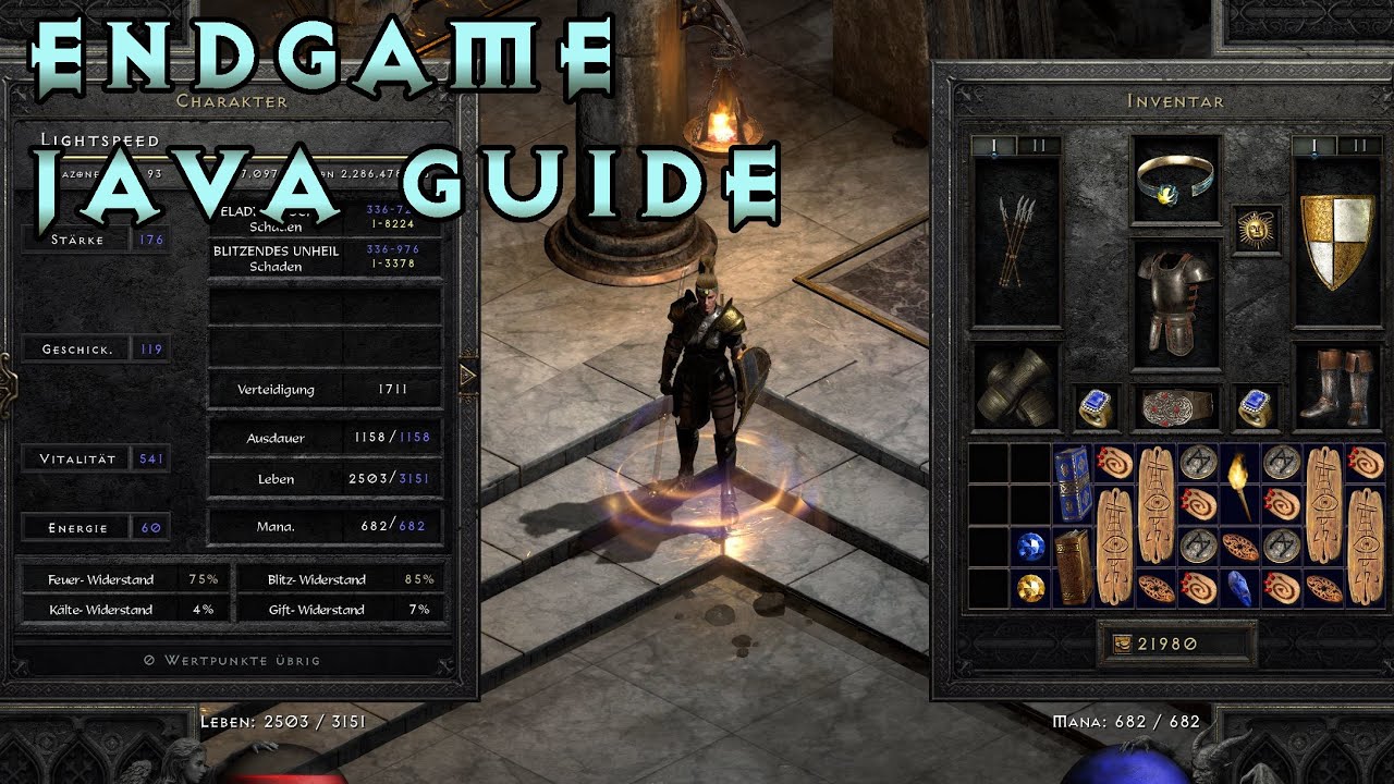Der #1 AoE Build: Javazonen Guide für Diablo 2 Resurrected [Deutsch]