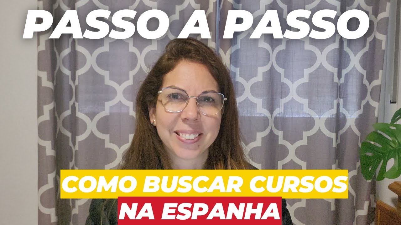 Como encontrar CURSOS na Espanha para VISTO de estudante- Passo a passo ✅