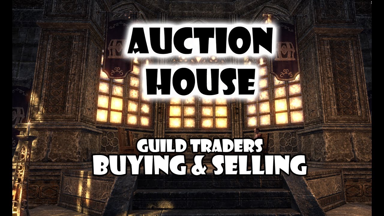 ESO - How auction house works buying and selling