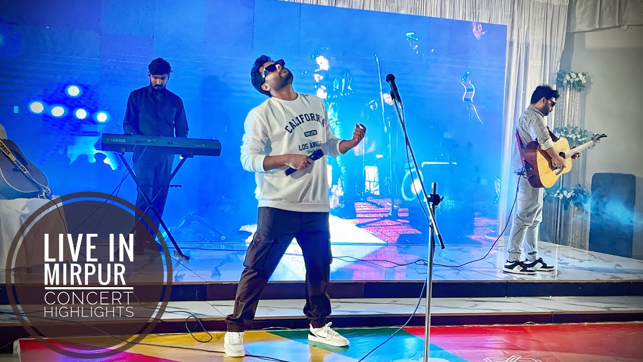 Adeel latif | Live in Mirpur Ajk ❤️ | Concert highlights 