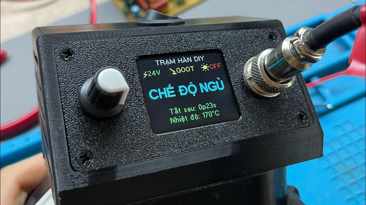 Hướng dẫn sử dụng trạm hàn V4 -Trạm hàn đa năng chạy được nhiều loại mũi 
