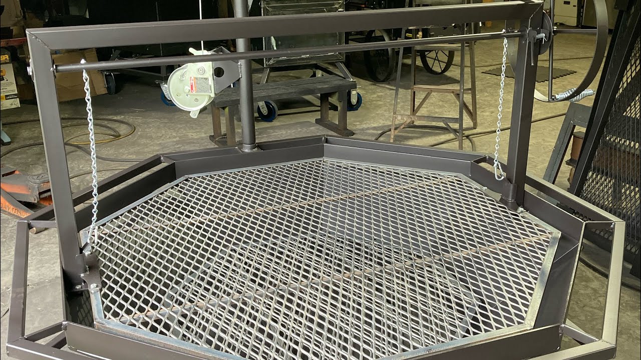 Huge fire pit build