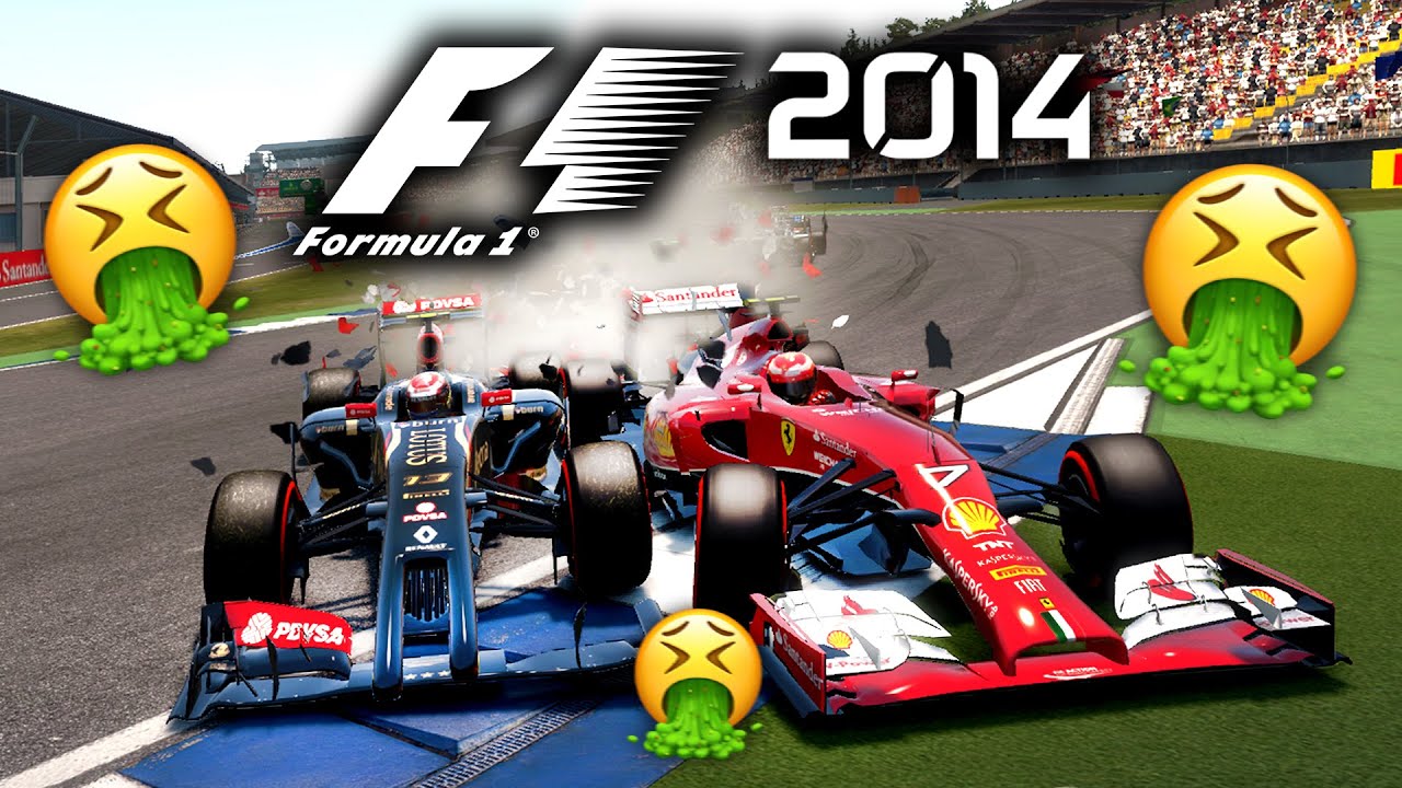 Playing F1 2014 but it's 10 YEARS LATER
