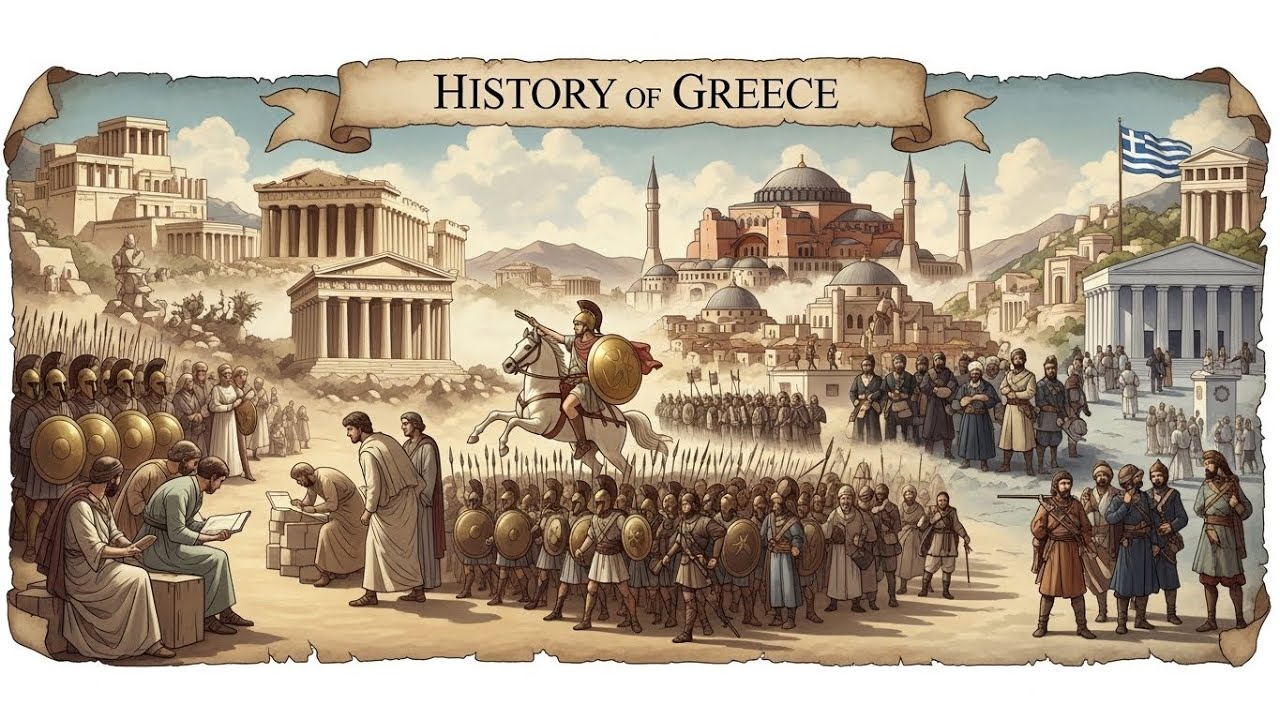 The Entire History of Greece - Full Detailed Documentary