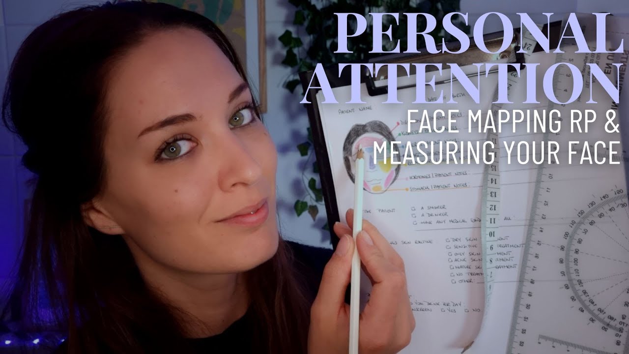 ASMR | The Most Relaxing Face Mapping | Measuring You | Soft Spoken | Roleplay Compilation