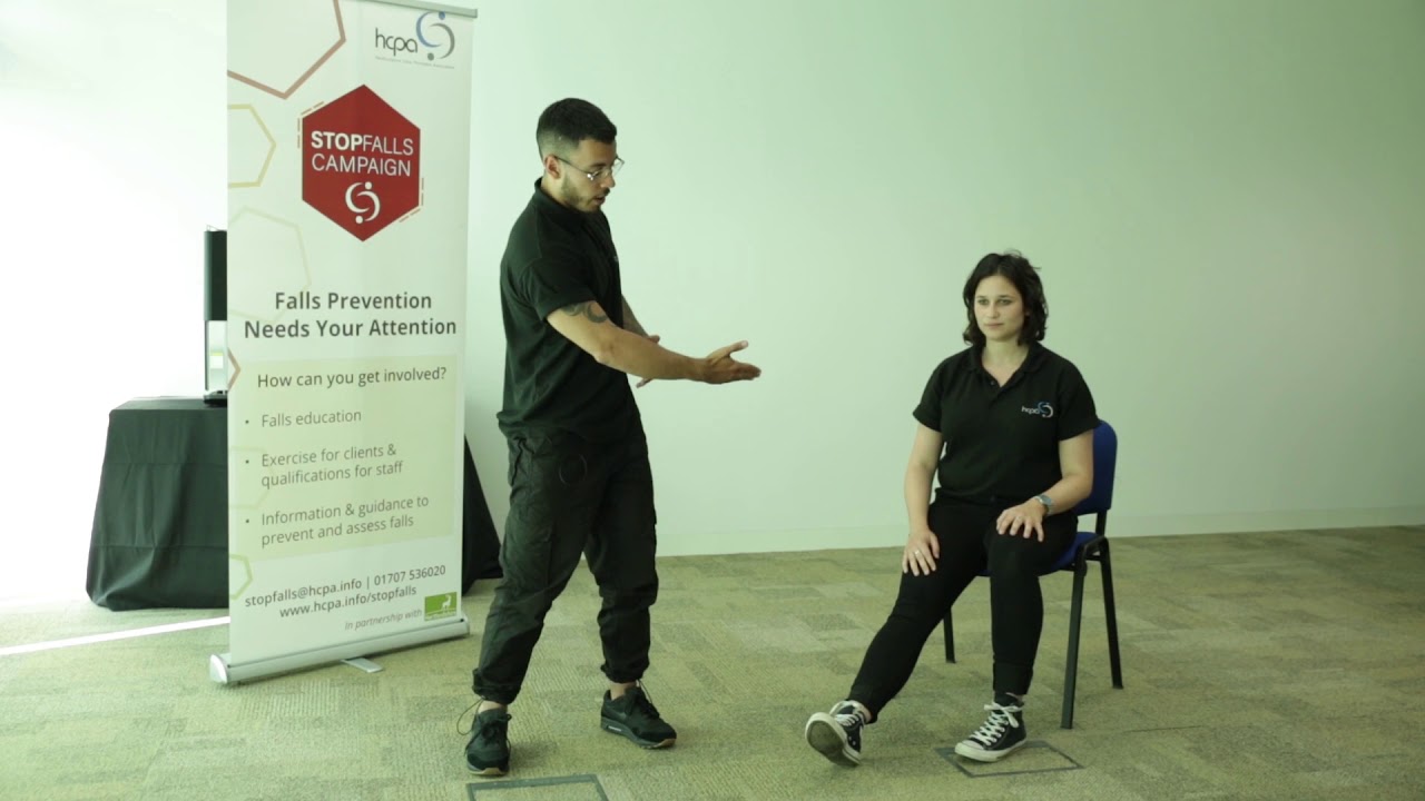 Chair Based Exercise | Hamstring Stretch