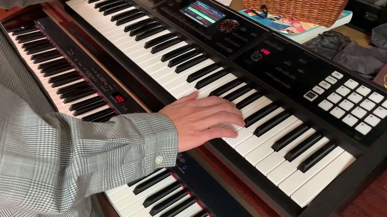 惑星ループ 弾いてみた キーボードパート