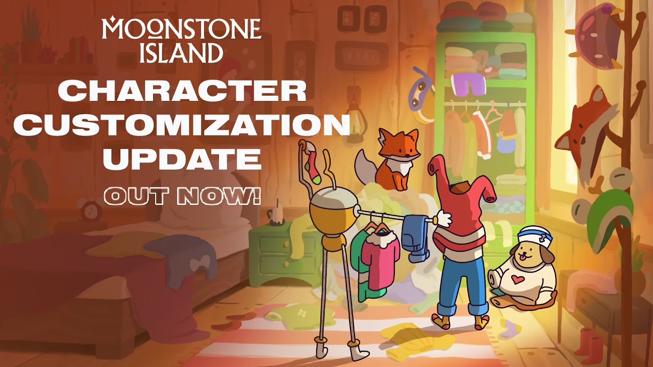 Moonstone Island | Character Customization Trailer - Out Now!