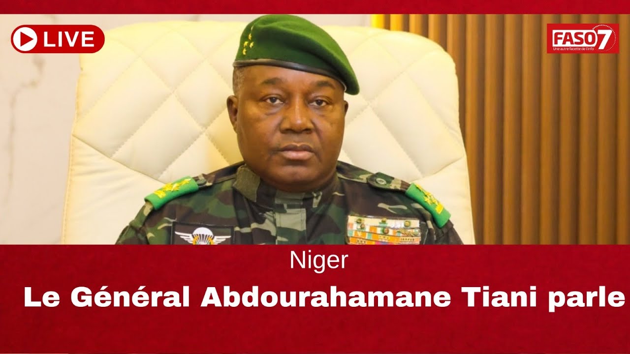 Niger : Le Général Abdourahamane Tiani parle