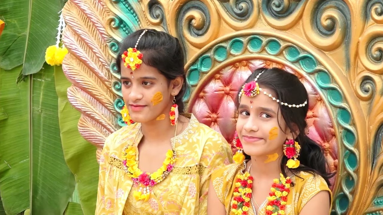 PratignaReddy&SruthignaReddy Halfsaree Function,Sv Photography