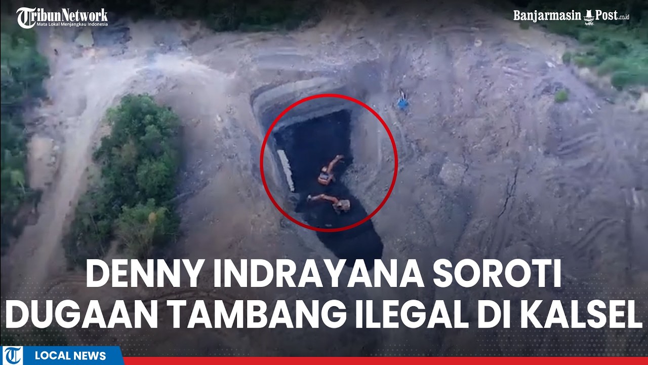 Denny Indrayana Soroti Dugaan Tambang Ilegal Dekat Permukiman di Kalsel, Surat Terbuka ke Presiden