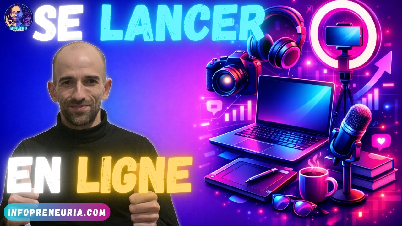 Infopreneur : Le Setup Complet pour Démarrer en Ligne (Matériel et Outils Logiciels Essentiels)