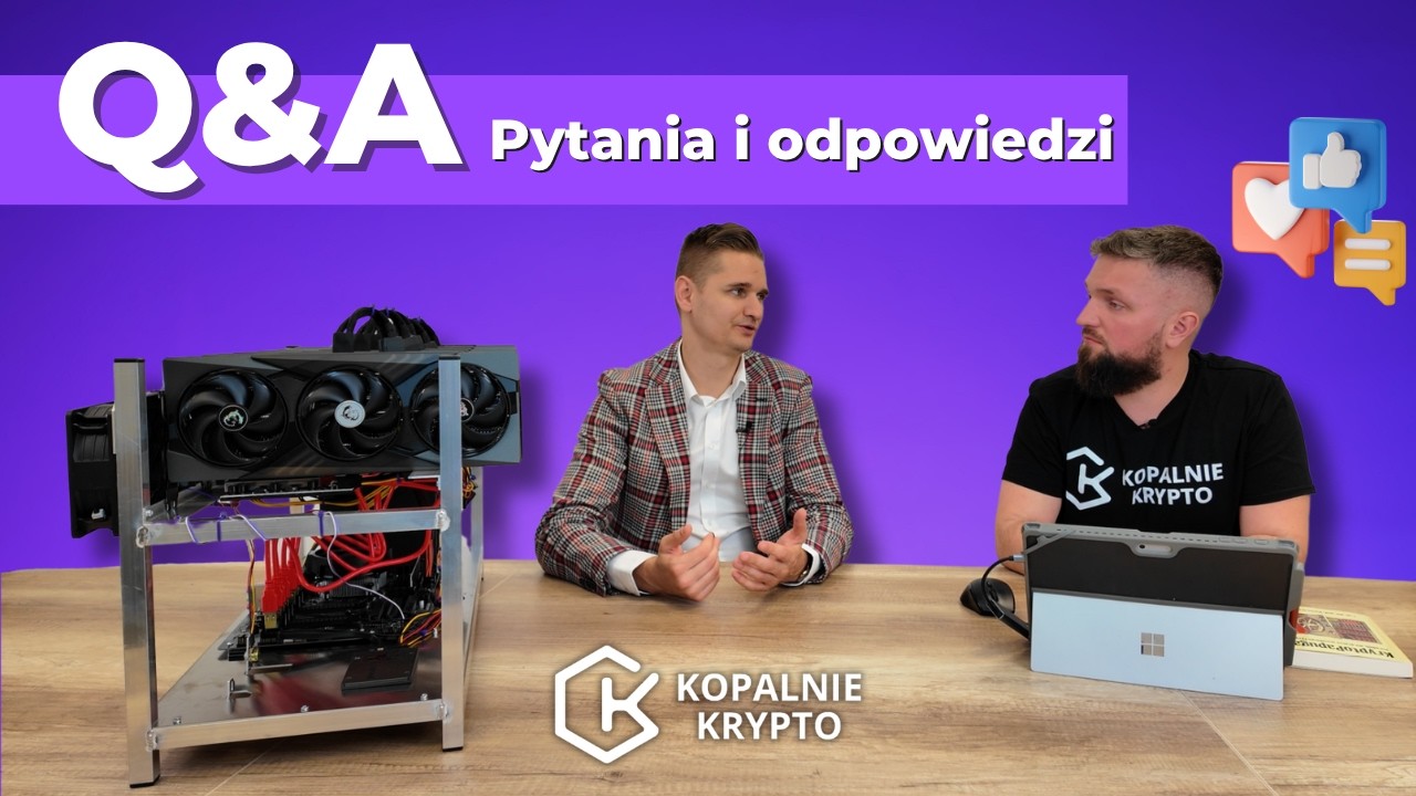 Q&A: Jak kopać kryptowaluty i zarabiać na nadwyżkach prądu? Kopalnie Krypto - Konrad Duszyński