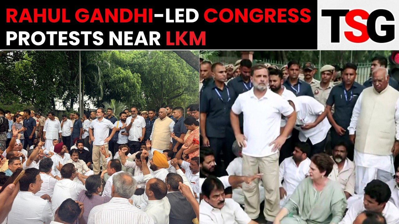 Rahul Gandhi Leads Massive Protest Demanding PM Modi, Pradhan Resignations Amid Student Anger