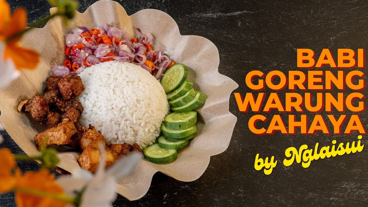 BABI GORENG WR.CAHAYA BALI, KULINER KHAS BALI
