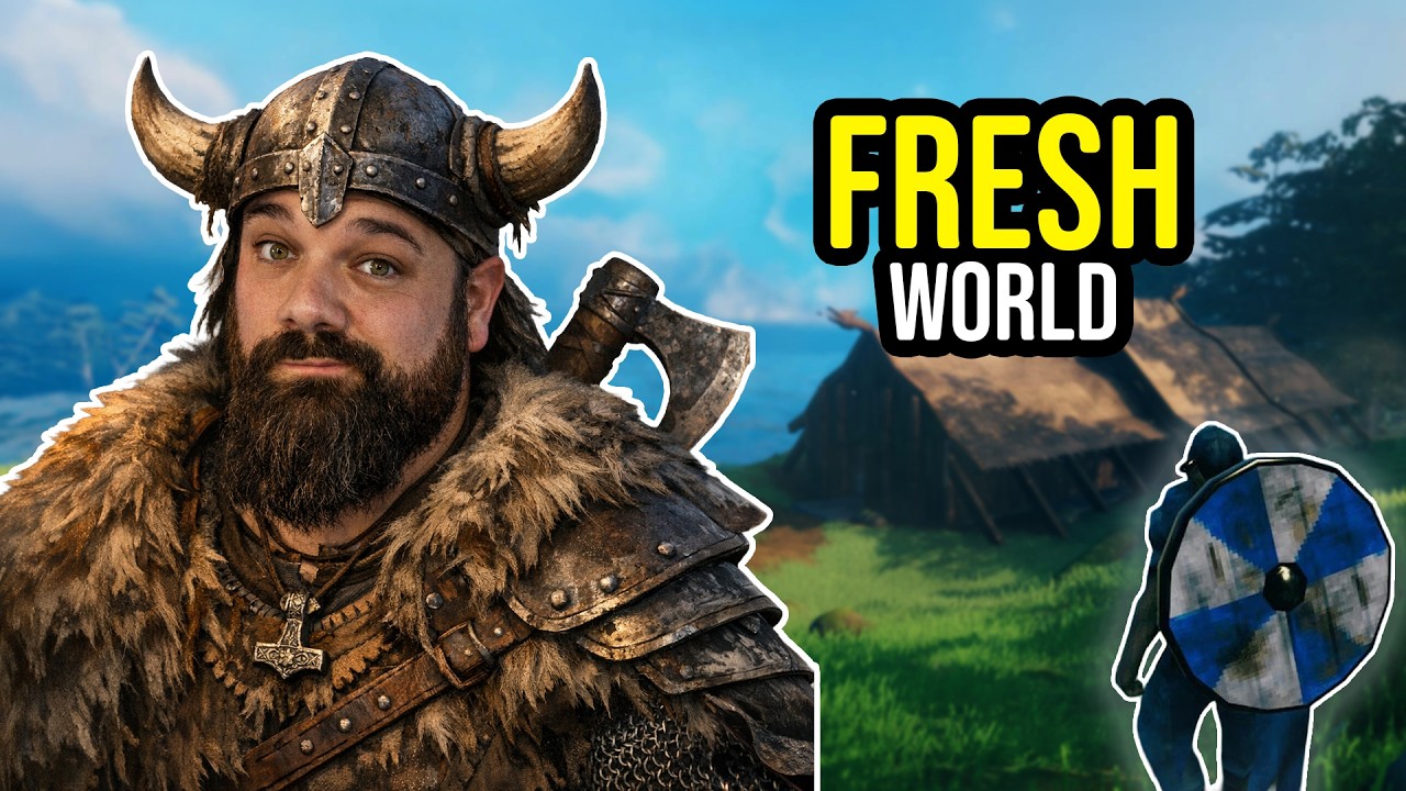 Starting a Fresh Valheim World | Viking Survival Begins Again ⚔️