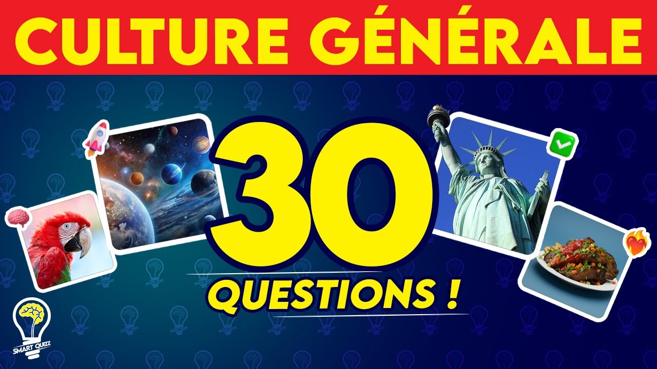 🚫 ARRÊTE DE REGARDER si tu as moins de 15/30... (Test de Culture G pour l'Élite)