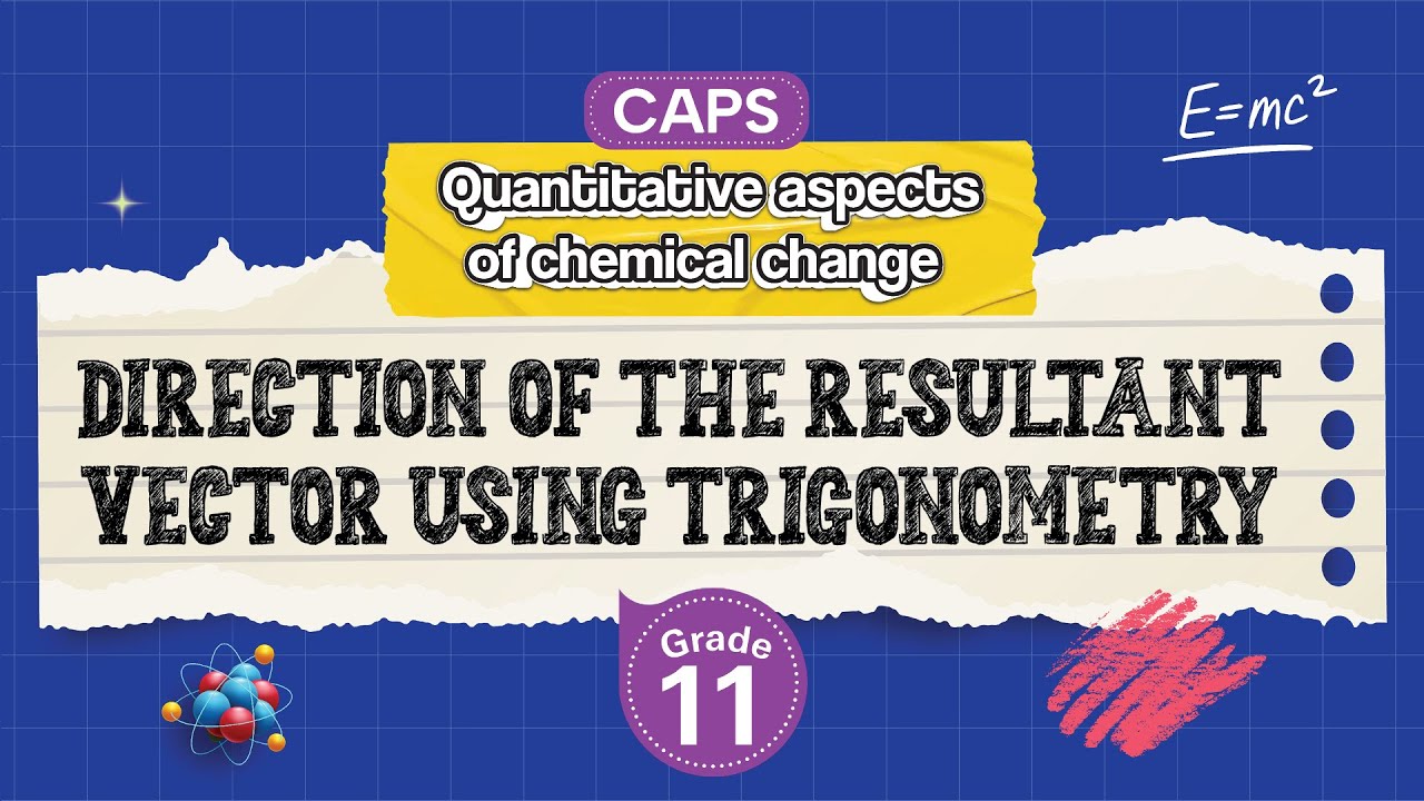 [GRADE 11] Direction of the Resultant Vector using Trigonometry