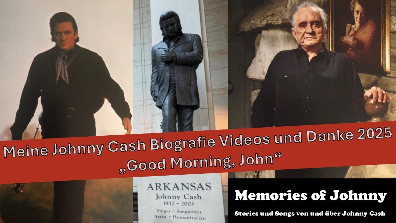 Johnny Cashs Biografie und mein Kanal - 
