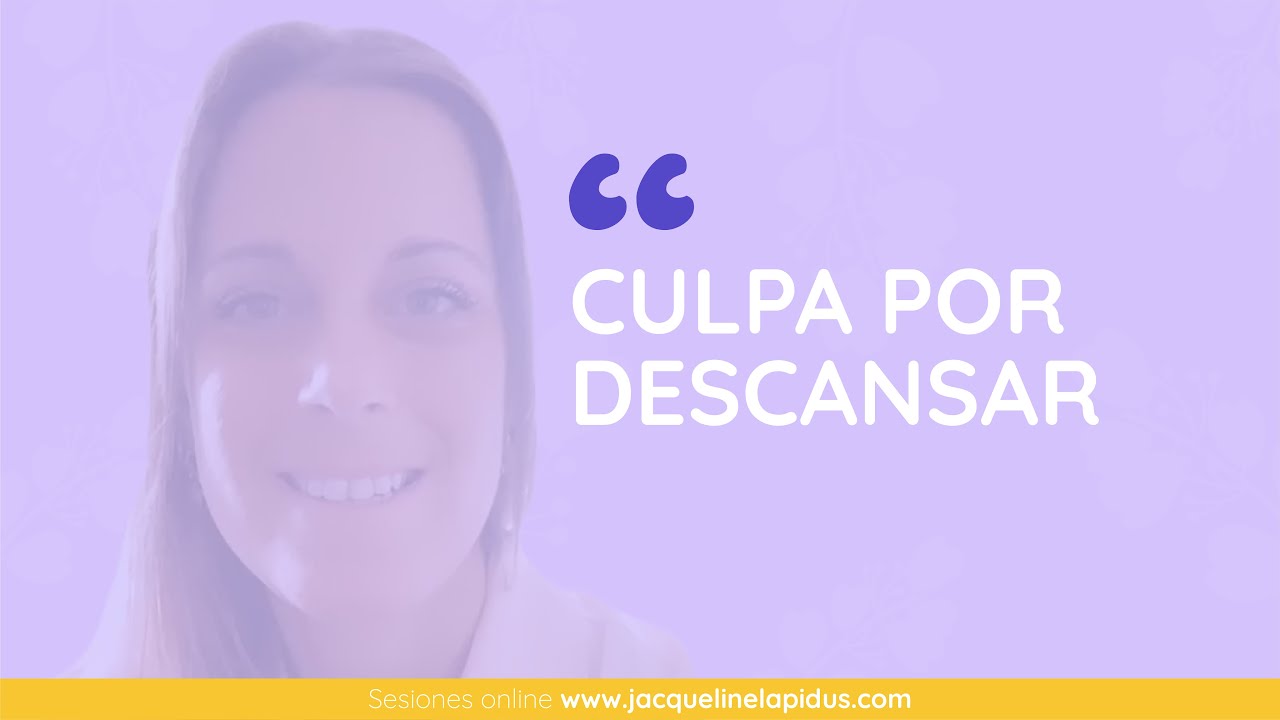 Culpa por descansar
