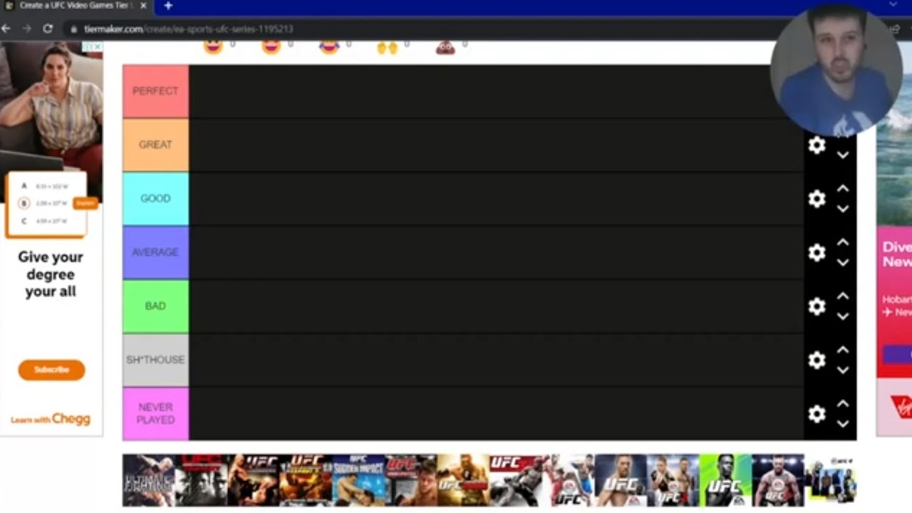 Ranking UFC Games (Tier List)