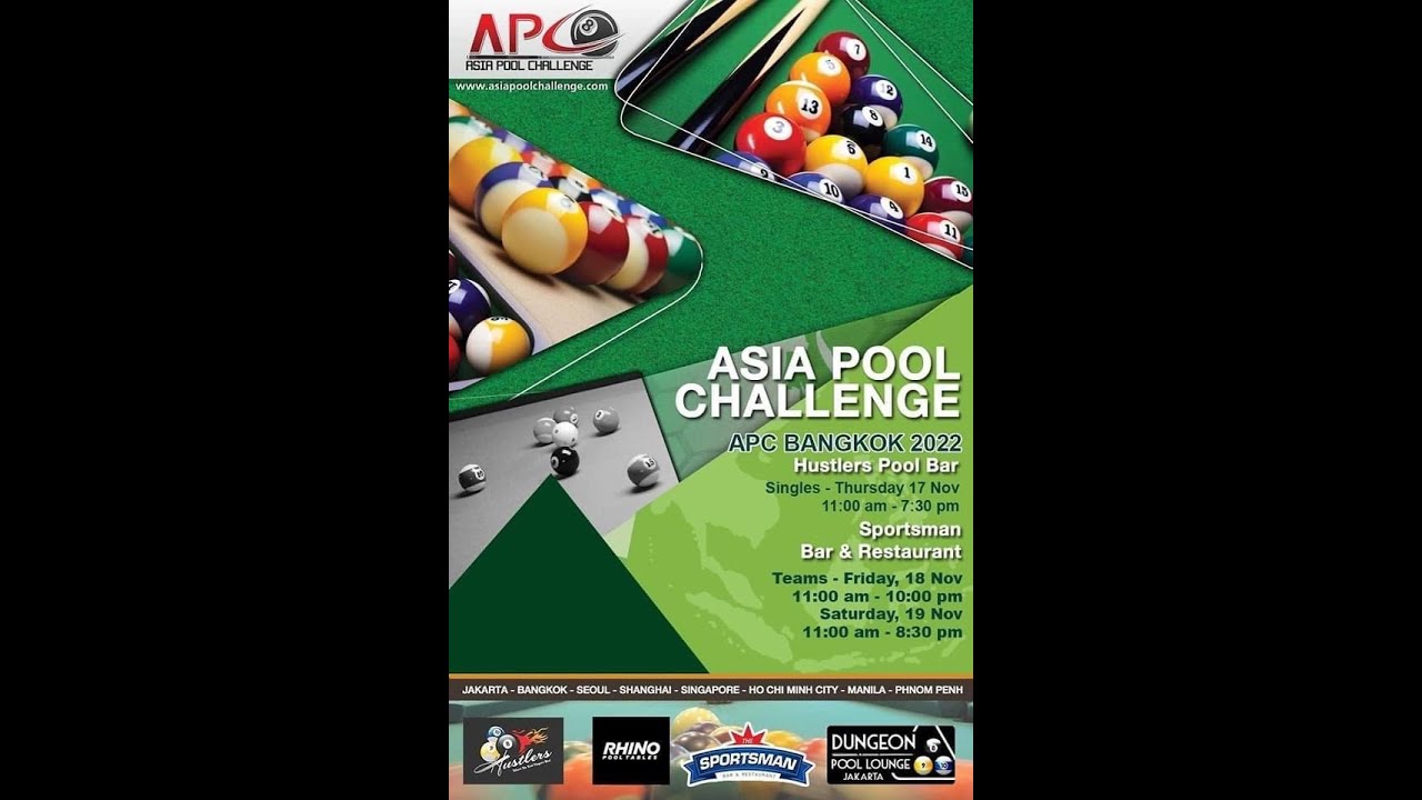 Phnom Penh 1 VS Seoul 1 - Asia Pool Challenge Bangkok 2022 (Day 1)
