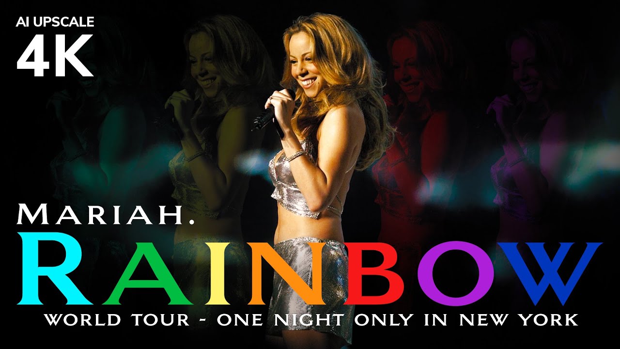 [4k 60fps] Mariah Carey - Rainbow World Tour: One Night Only - Live at the MSG, New York - 2000
