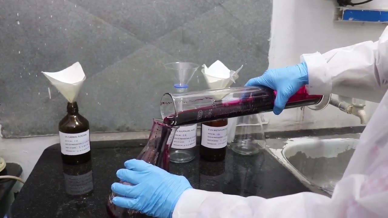 ZN Staining Reagents preparation