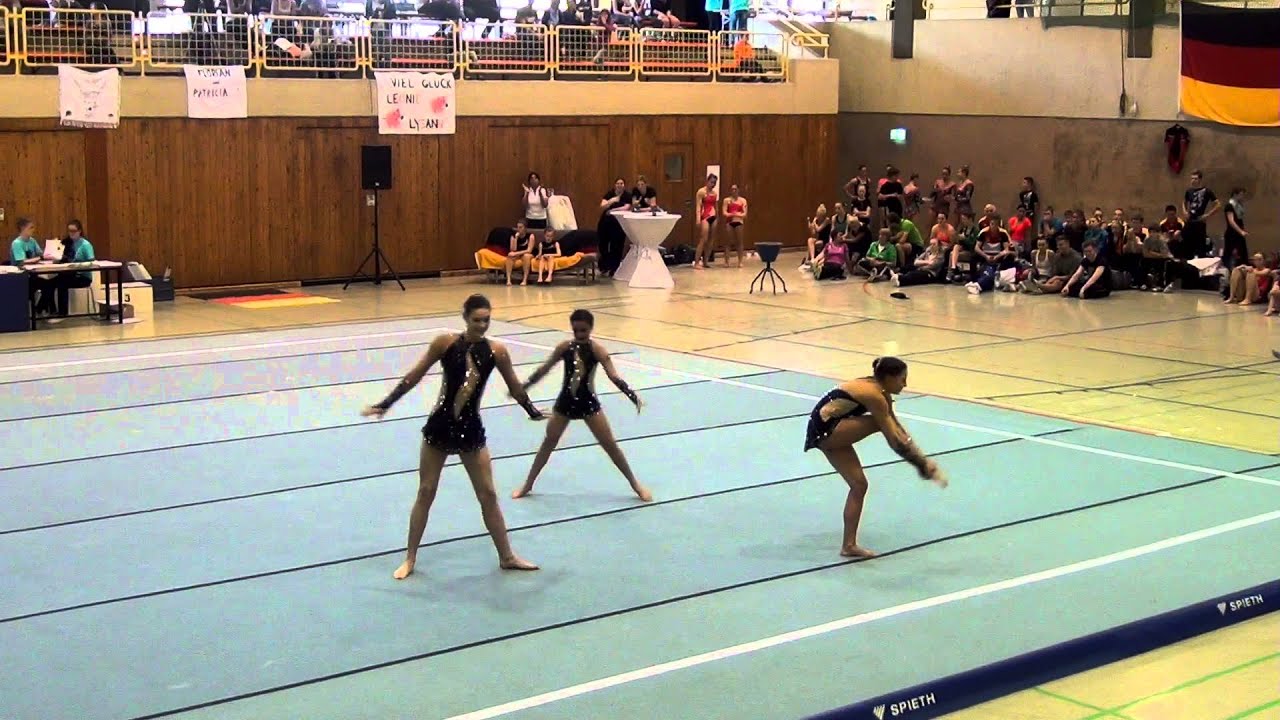 DM Jr Sr Aachen 2014   086   088   WG   Junior 1   Bal   GER   VfL Schwerin, Michelle Mausolf, Shirl