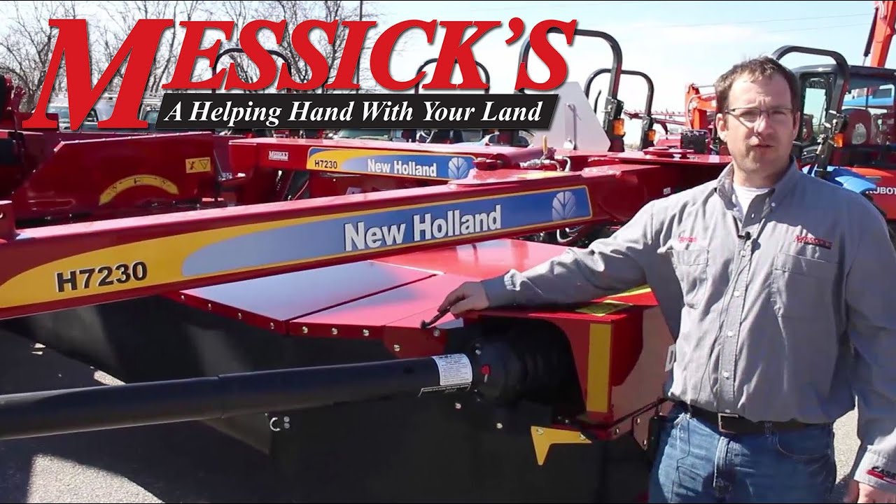 New Holland H7230 Discbine Overview | Messick's