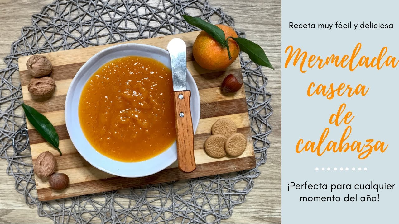 Cómo Hacer MERMELADA DE CALABAZA🎃 Receta Fácil y Deliciosa