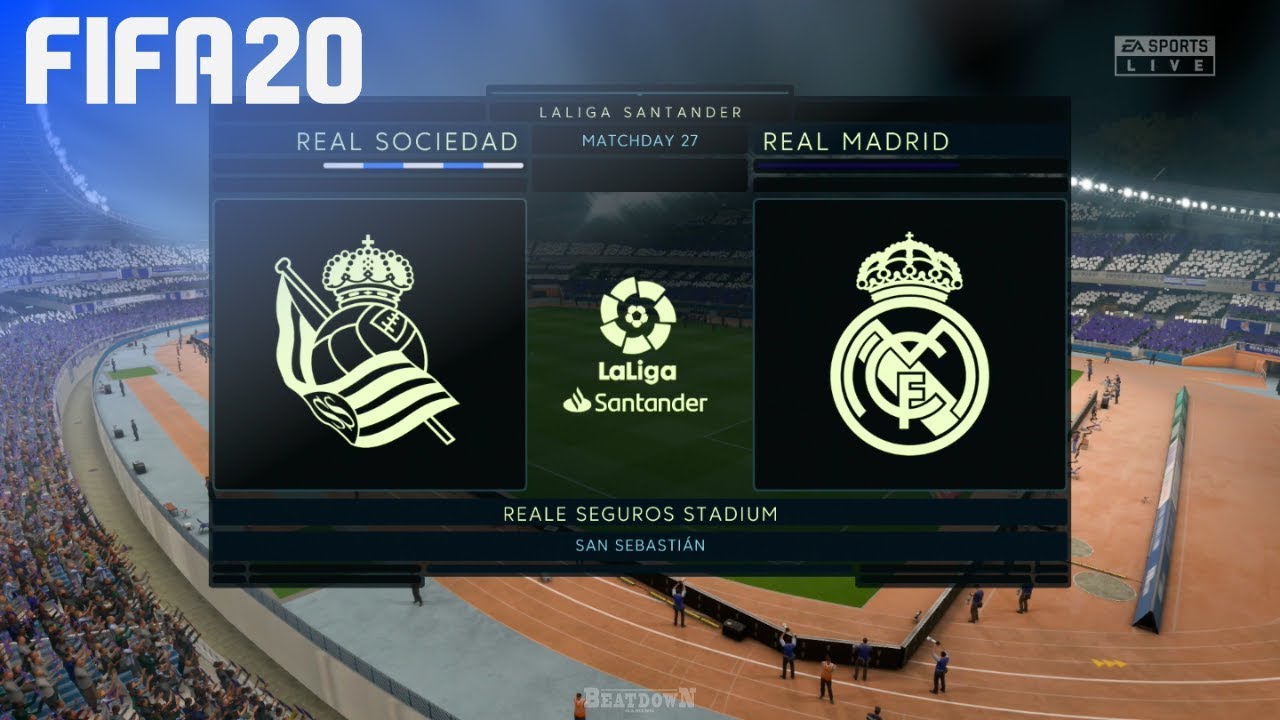 FIFA 20 - Real Sociedad vs. Real Madrid @ Reale Seguros Stadium