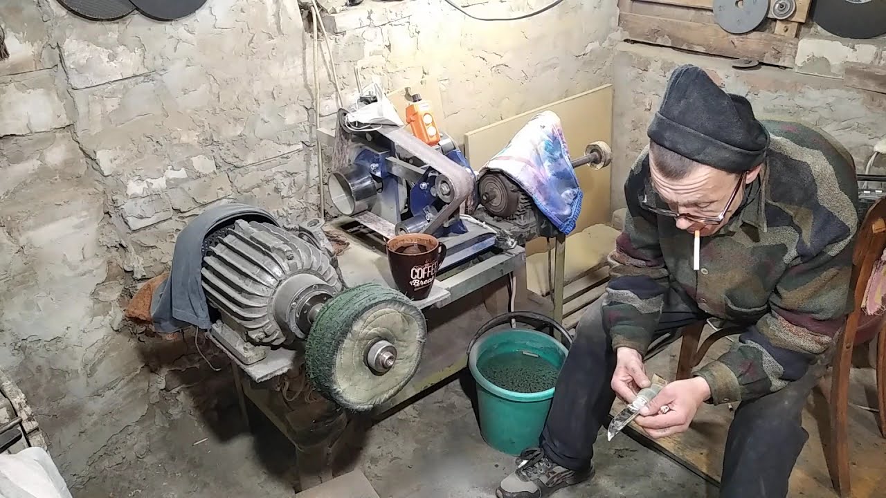 Финка/Ножичек Рукоять Грибок Подробно Крутое Видео 👍