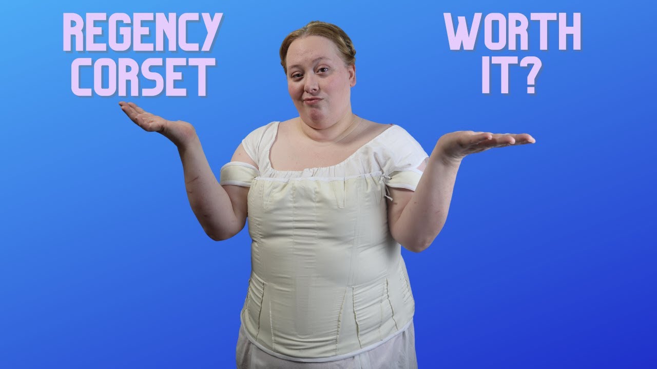 Sewing a Plus Size Regency Corset