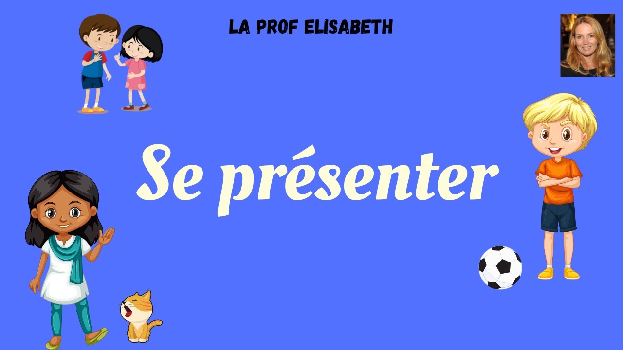 Je me présente. Savoir se présenter en français. Niveau A1 de FLE - Delf A1 - 😍 English subtitles !