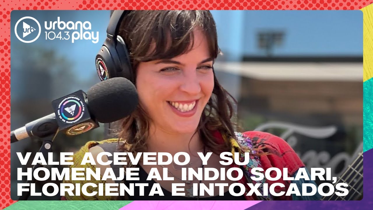 Vale Acevedo y su homenaje al Indio Solari, Floricienta e Intoxicados: Acústico en #Perros2024
