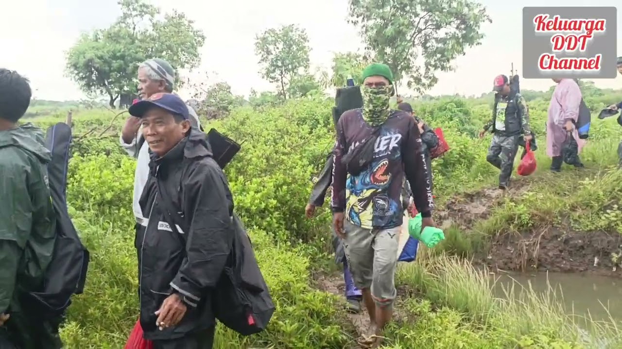 Keseruan Mancing Bandeng Rame_rame Di Tambak // Umpan Jitu // Serang_banten