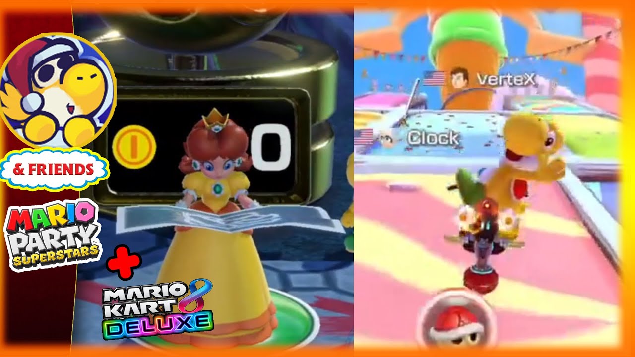 【YoshiPhoenix】Mario Party & Mario Kart w/ Friends