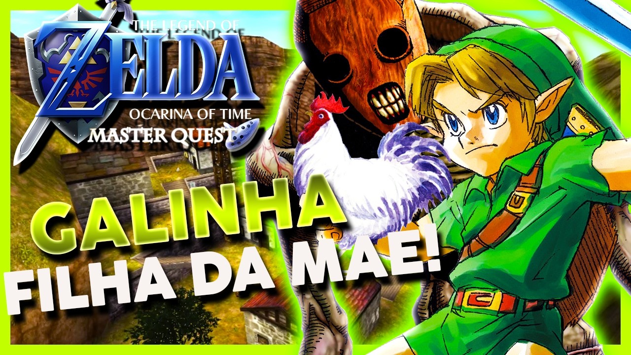 Zelda Ocarina of Time Gameplay PT-BR |  Caos na Vila Kakarico #7
