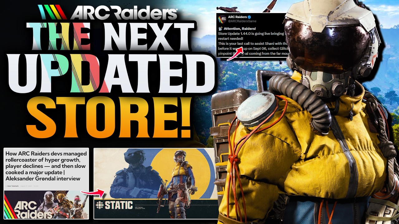 ARC Raiders New Store Update & Developer Interview?!