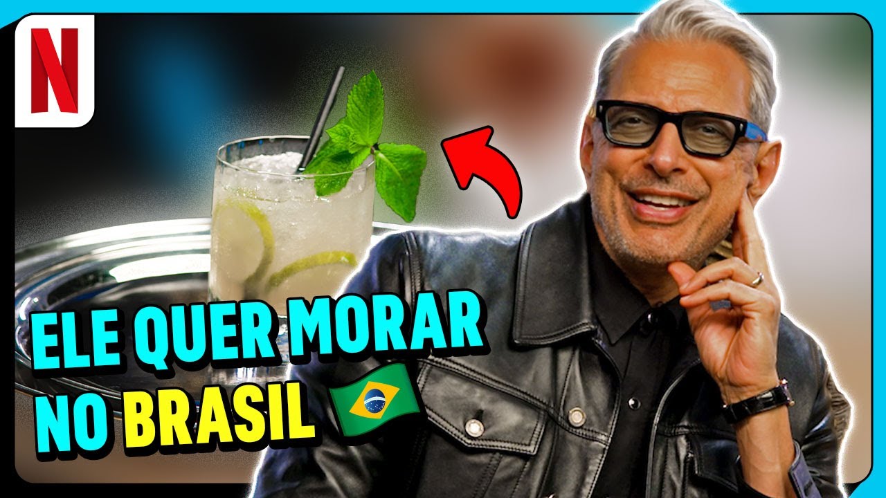 Jeff Goldblum experimenta quitutes divinos do Brasil | Kaos | Netflix Brasil