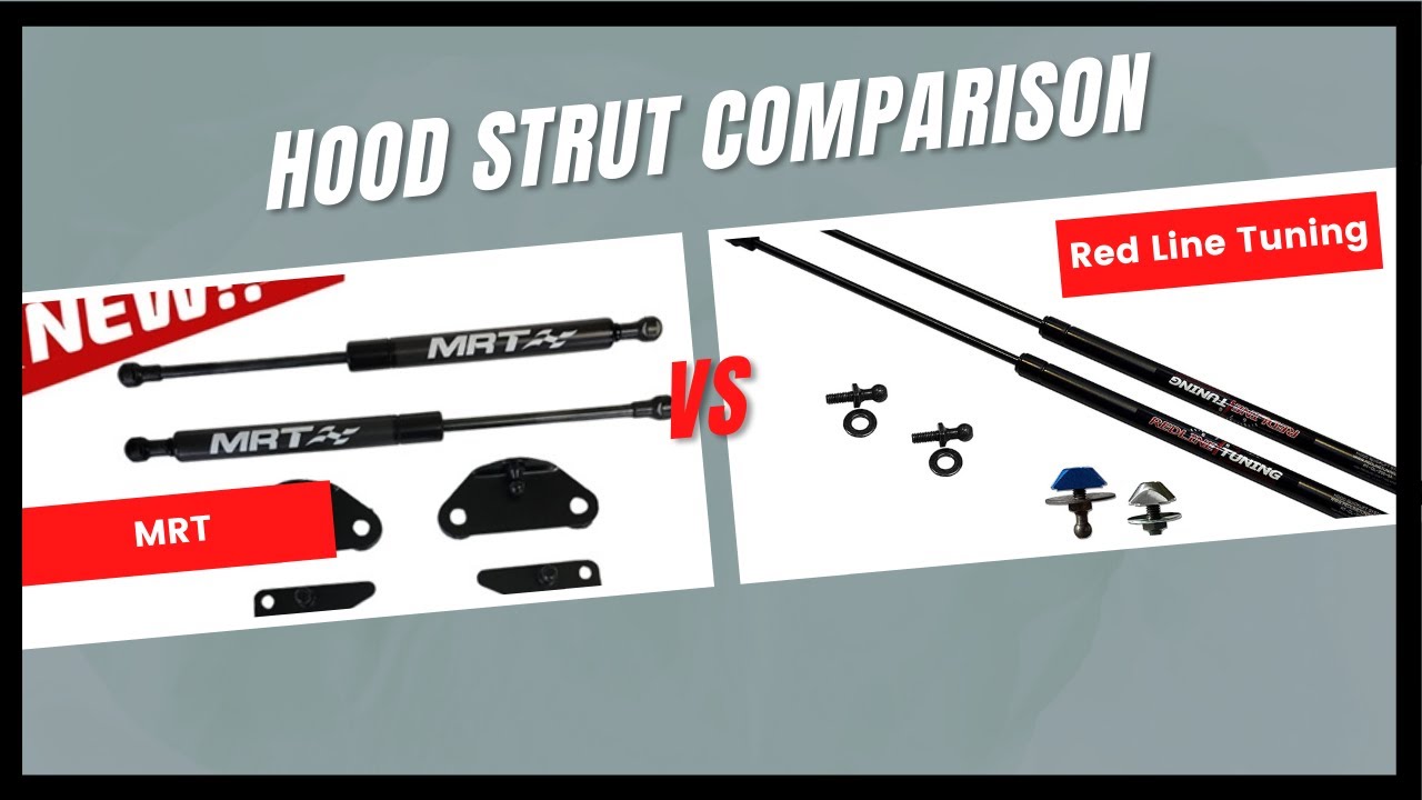 Bronco Hood Struts -  MRT vs Redline Tuning