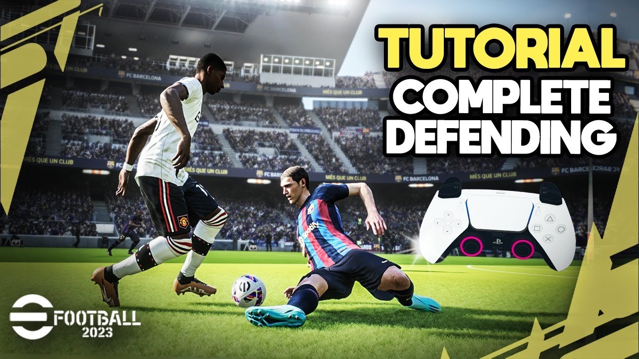 eFootball COMPLETE DEFENDING TUTORIAL - BE A DEFENSIVE MONSTER
