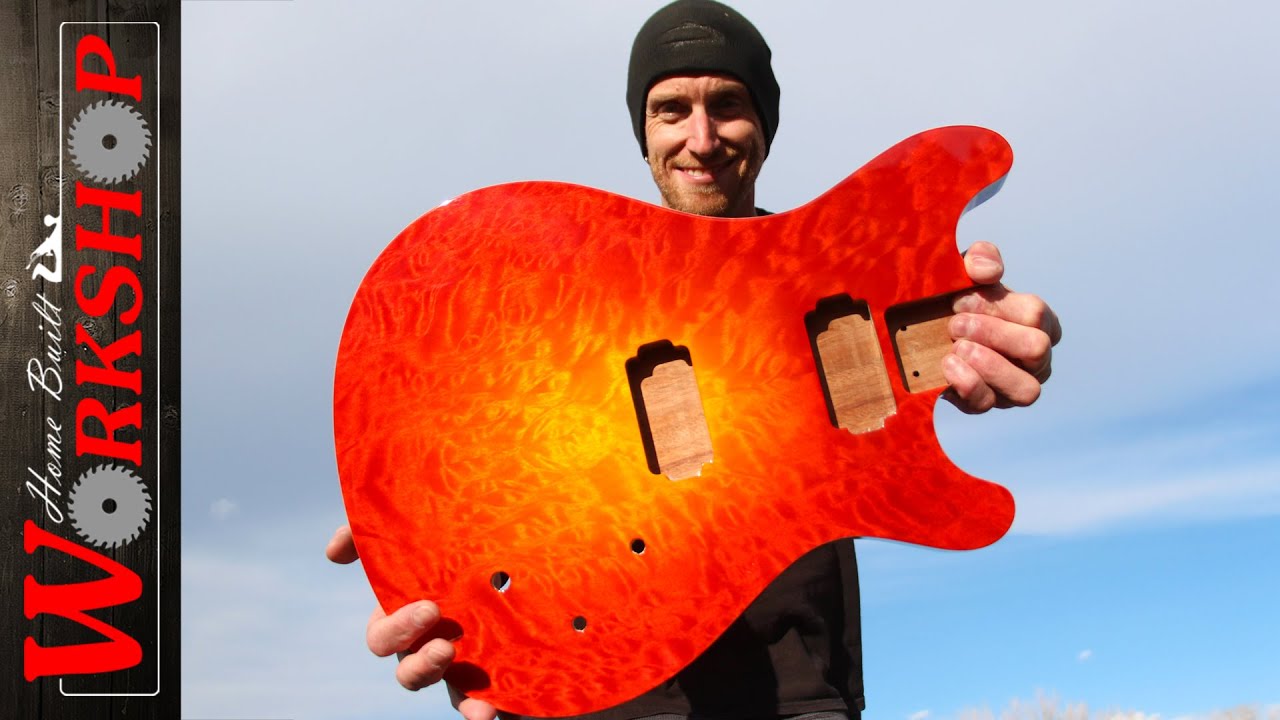 The Great Guitar Build Off 2021 EP4 | Applying the Dye and Finish