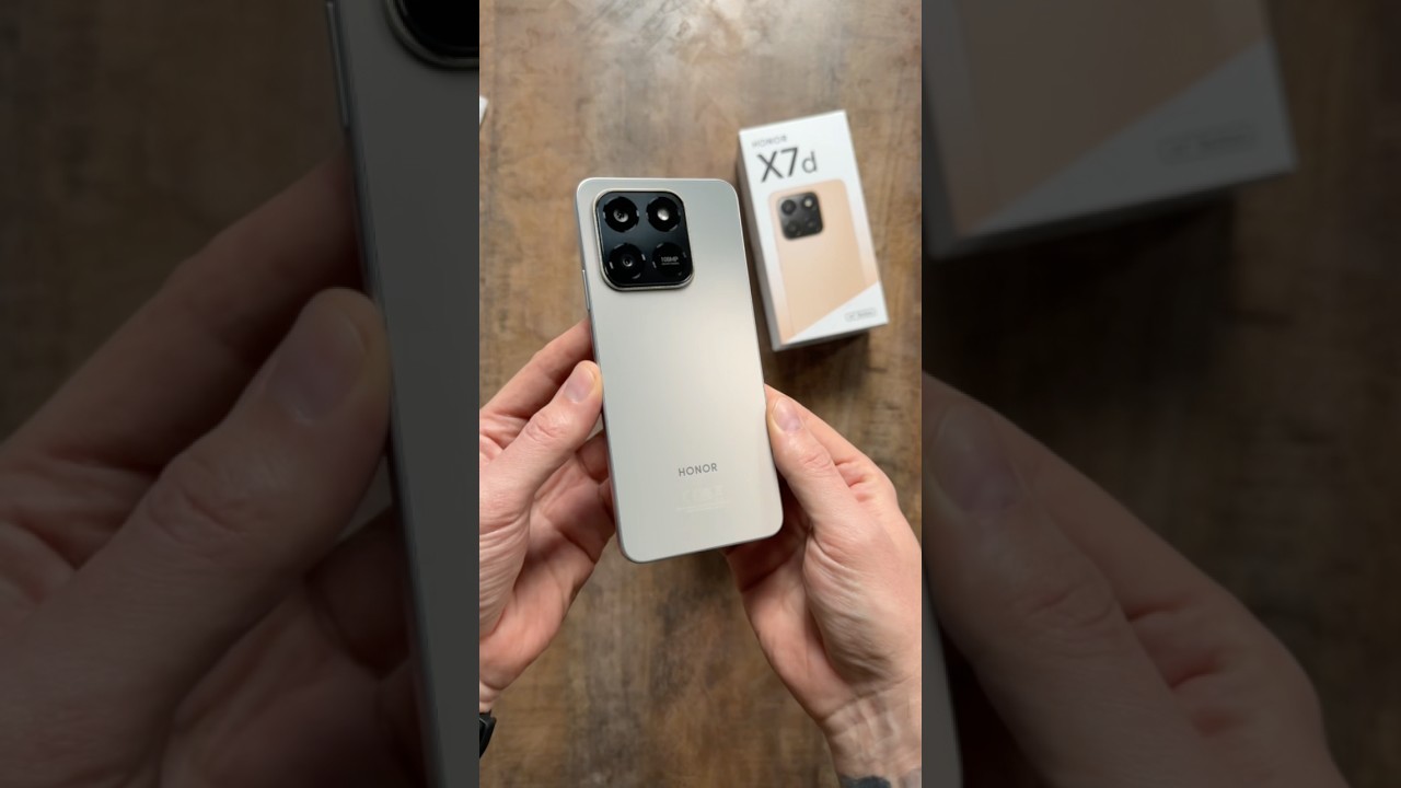🤔Что в 📦 Honor X7d?😱 с Google сервисами!🤘🏻