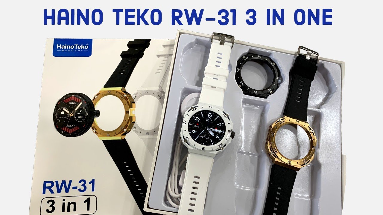 HainoTeko RW31 3in1Smartwatch |HainoTeko RW31 3in one Smartwatch |haino teko rw31 3in 1 Smartwatch