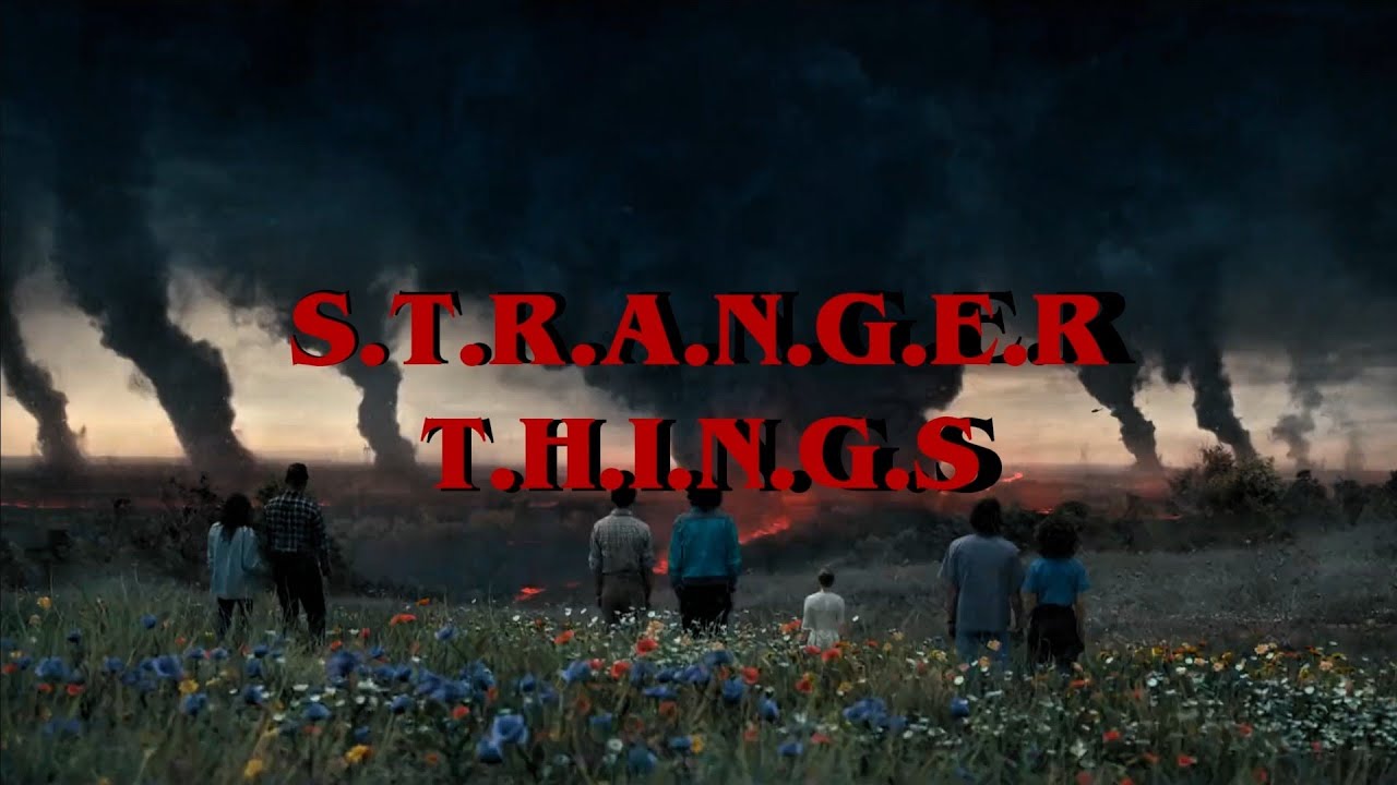 Stranger Things intro | Friends style