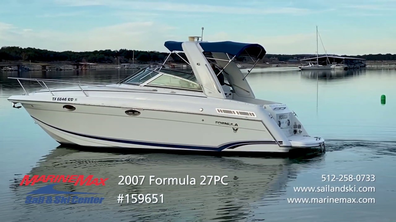 SUPER CLEAN: LOW HOURS: 2007 Formula 27PC