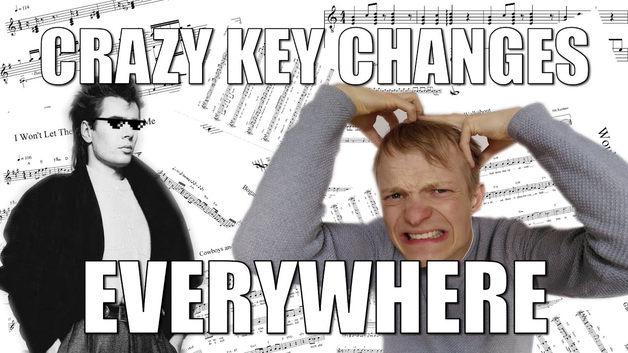 Crazy Key Changes All Over Nik Kershaw's 80s music (including  reaction to Adam Neely)