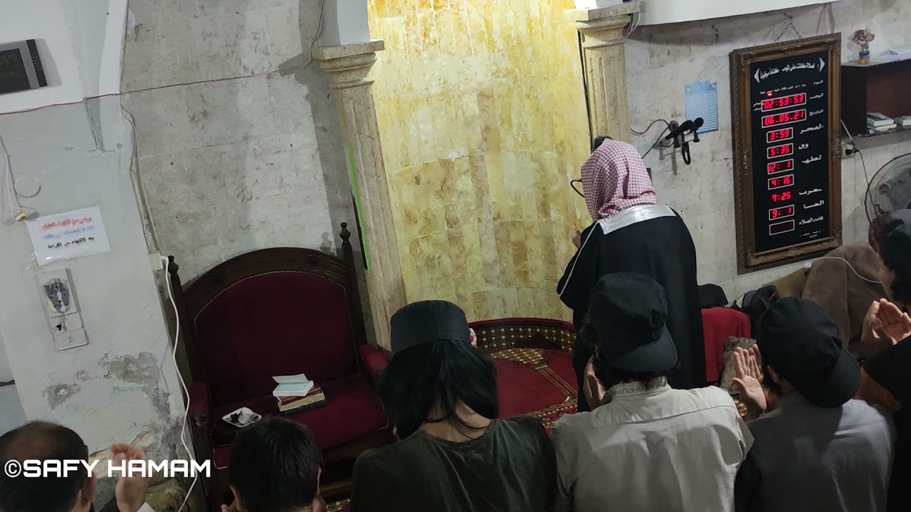#سوريا #إدلب #رمضان من دعاء صلاة الوتر في  ليلة الرابع و العشرون من شهر رمضان في  الجامع الكبير